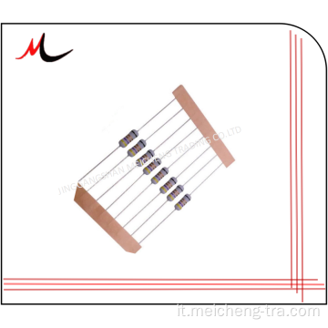 Resistenza pellicola 1 / 4w 0.25w 1R 1%